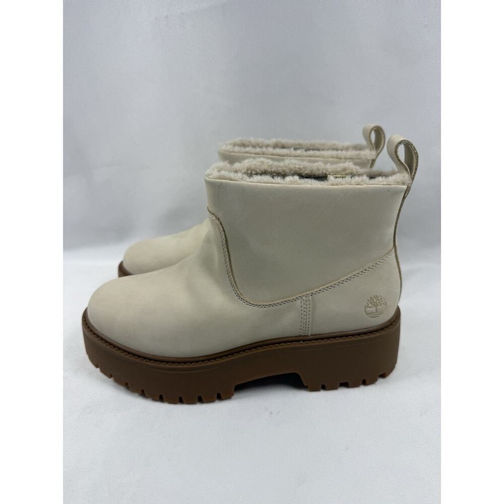 Timberland Stone Street Mid Warm Lined Boot Women’s 8.5 New - Picture 4 of 13